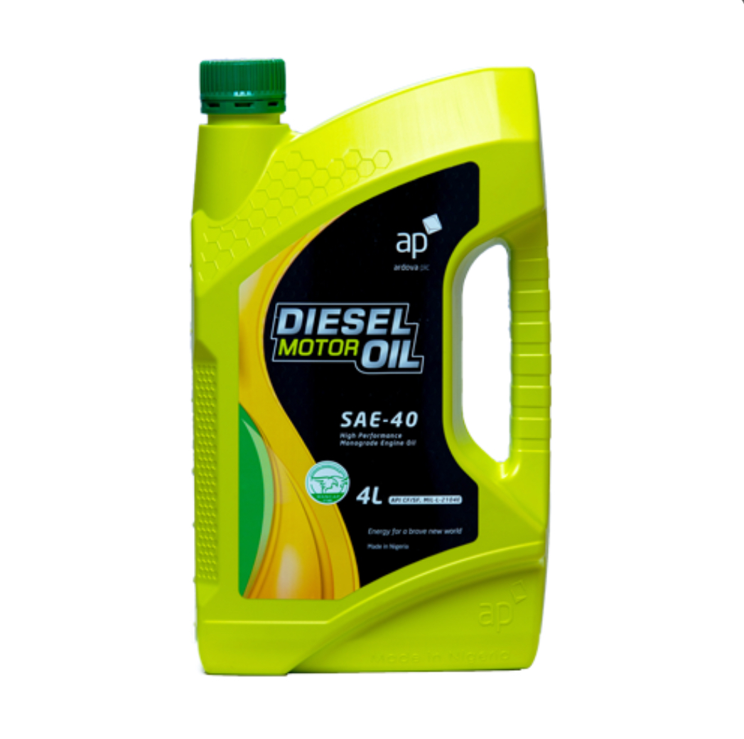 4L Diesel Motor Oil – 17,500 Naira (Free 400 Recharge Card)